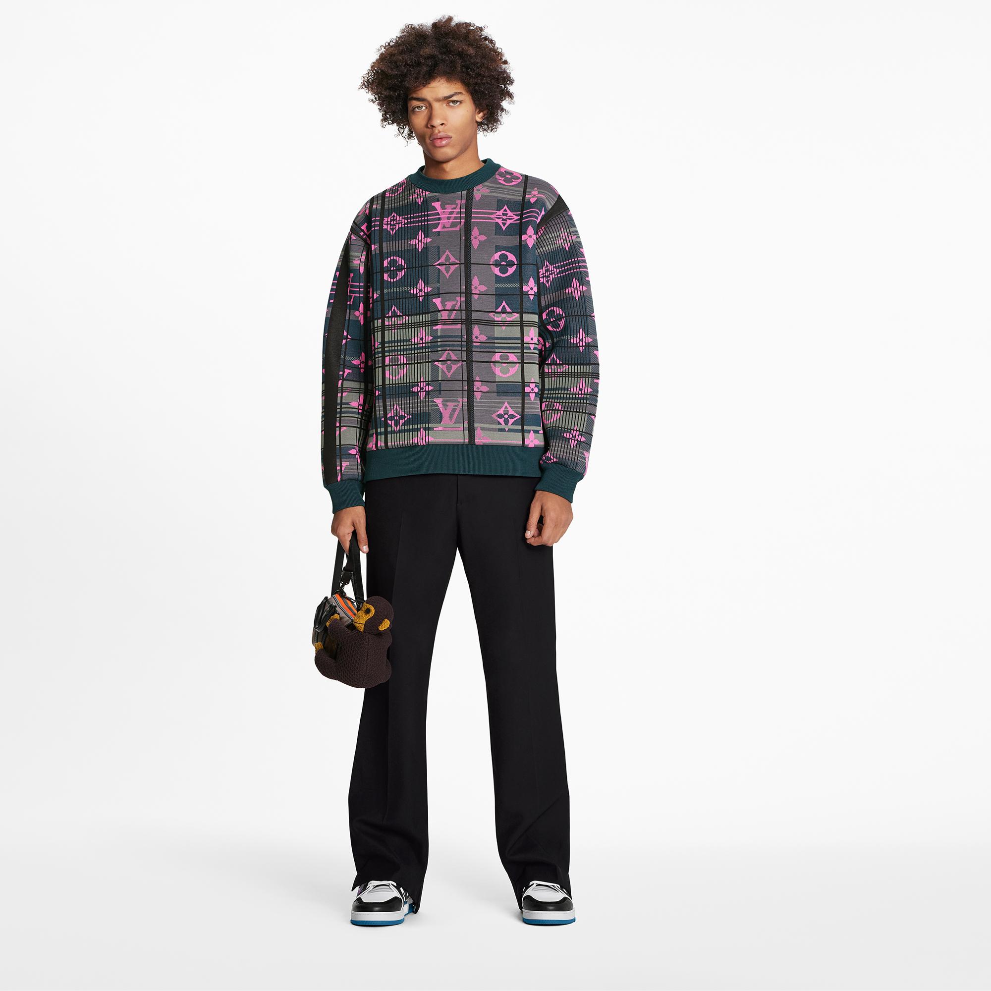 Monogram Jacquard Sweatshirt - OBSOLETES DO NOT TOUCH | LOUIS VUITTON